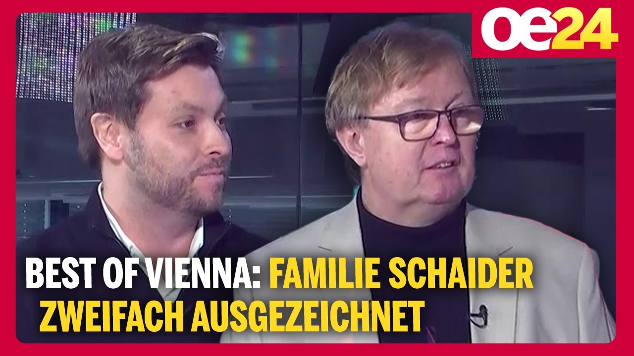 Best of Vienna: Familie Schaider zweifach ausgezeichnet