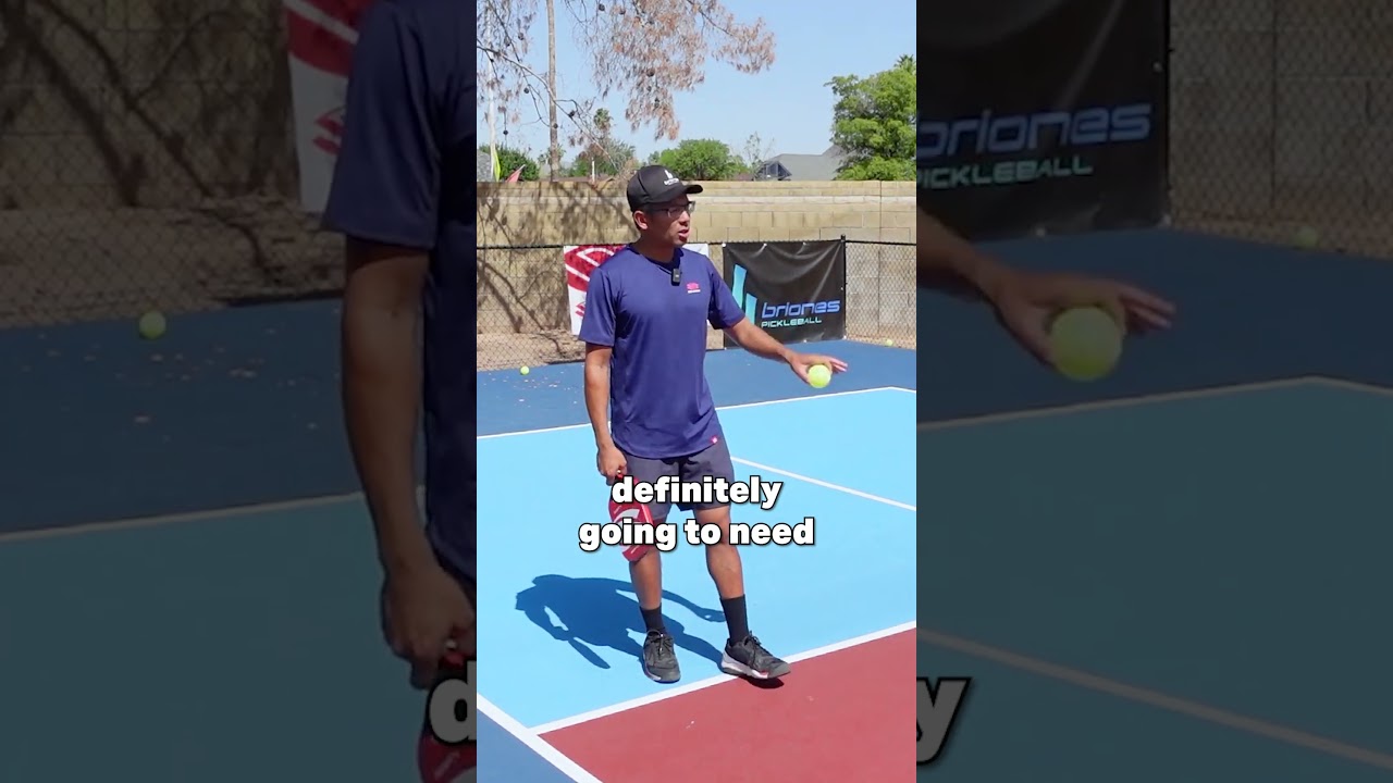 Know why TOPSPIN DINK is essential for right side play