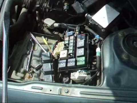 how to replace 100 amp fuse in a mazda 626 - YouTube 1998 mazda 626 engine compartment diagram 