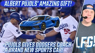 Albert Pujols Gives Car to Dodgers Coach Dino Ebel! The Story Behind Albert's Amazing Gift!