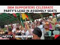 Sikkim Assembly Election Results | Visuals Of Celebrations By SKM Supporters In Gangtok