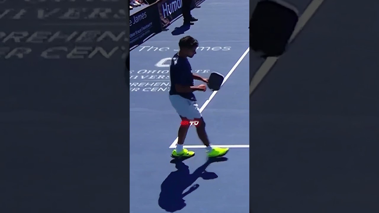 A beautiful 3rd shot winner 🏆 #pickleball #pickleballislife #pickleballhighlights