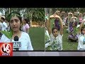 World Environment Day: Yoga with Leaves
