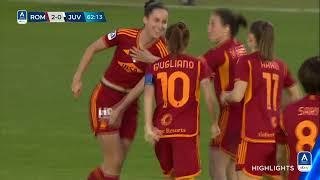 Roma-Juventus 3-1 | La 'bordata' di Linari chiude la festa giallorossa | #serieafemminile eBay