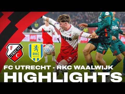 FC Utrecht - RKC Waalwijk | HIGHLIGHTS