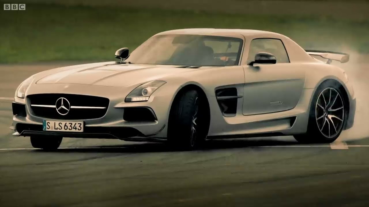 Mercedes sls amg top gear youtube #4