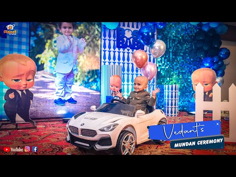 Upload mp3 to YouTube and audio cutter for Vedant's Mundan Ceremony - Cinematic Highlight 2023 - Boss Baby Theme - Planet Studio Rewa - India download from Youtube