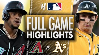 Arizona Diamondbacks vs Oakland Athletics - FULL GAME HIGHLIGHTS | August 2, 2025 MLB Season