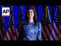 Nikki Haley places second in New Hampshire primary