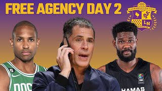Lakers Free Agency Day 2: Al Horford interest, Deandre Ayton waiting game?