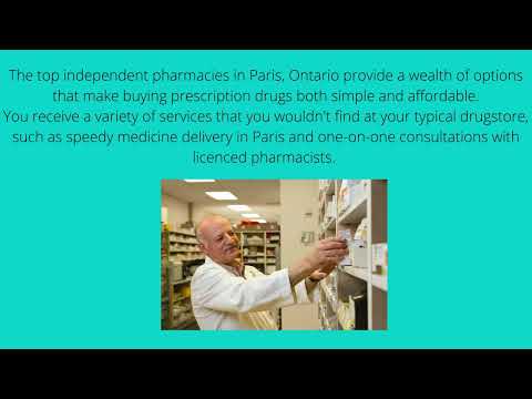 Easily Order Prescriptions from an Independently Owned Paris, Ontario Pharmacy