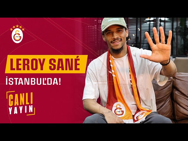 📍 Transfer görüşmelerine başladığımız Leroy Sané, İstanbul'da!