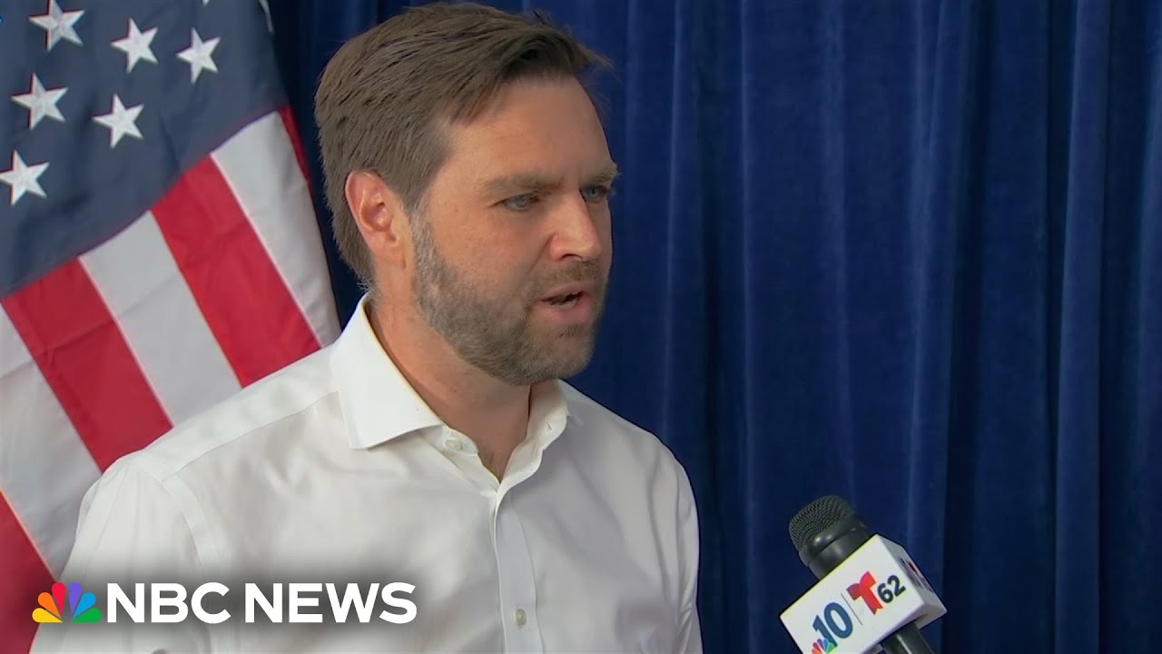 JD Vance says Mark Robinson allegations are 'not necessarily reality'