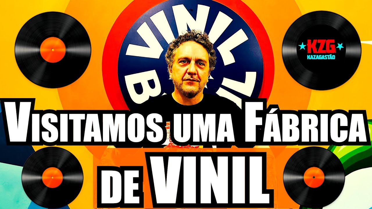 COMO é PRODUZIDO um DISCO de VINIL? ⭐️ VISITAMOS a FÁBRICA "VINIL BRASIL" ⭐️
