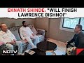 Salman Khan Firing Case | Eknath Shinde After Meeting Salman Khan: Will Finish Lawrence Bishnoi
