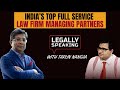 Indias Top Full Service Law Firm Managing Partners | Legally Speaking With Tarun Nangia | NewsX