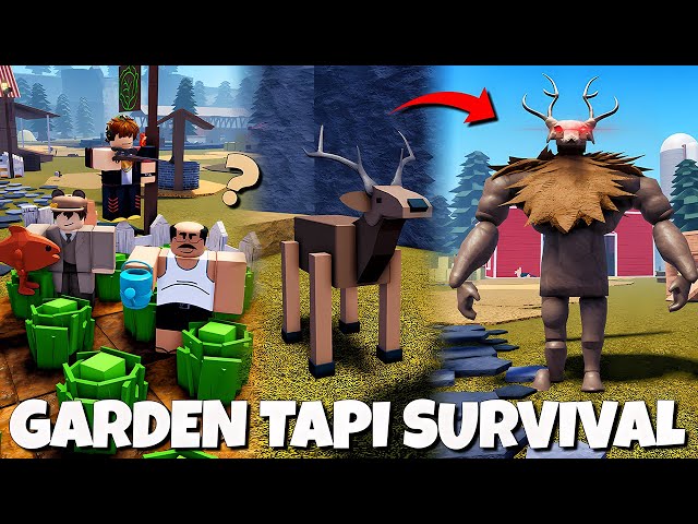WADUH!! Berkebun Dan SURVIVAL 10 Hari Dari Anomali RUSA Titan 🥶🍅🥶 | Skinwalker Ranch Indonesia