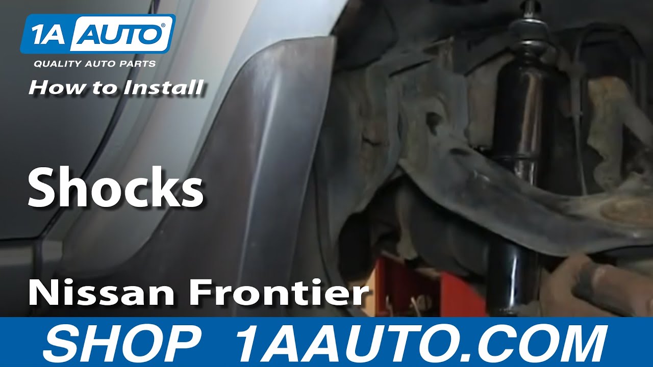 How to change front shocks on nissan frontier #6