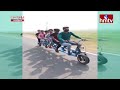 ఆరుగురు ఎక్కే బైక్.. మైలేజ్ చూస్తే షాకే | 6 Passengers Bike | Jordar News | hmtv  - 00:39 min - News - Video