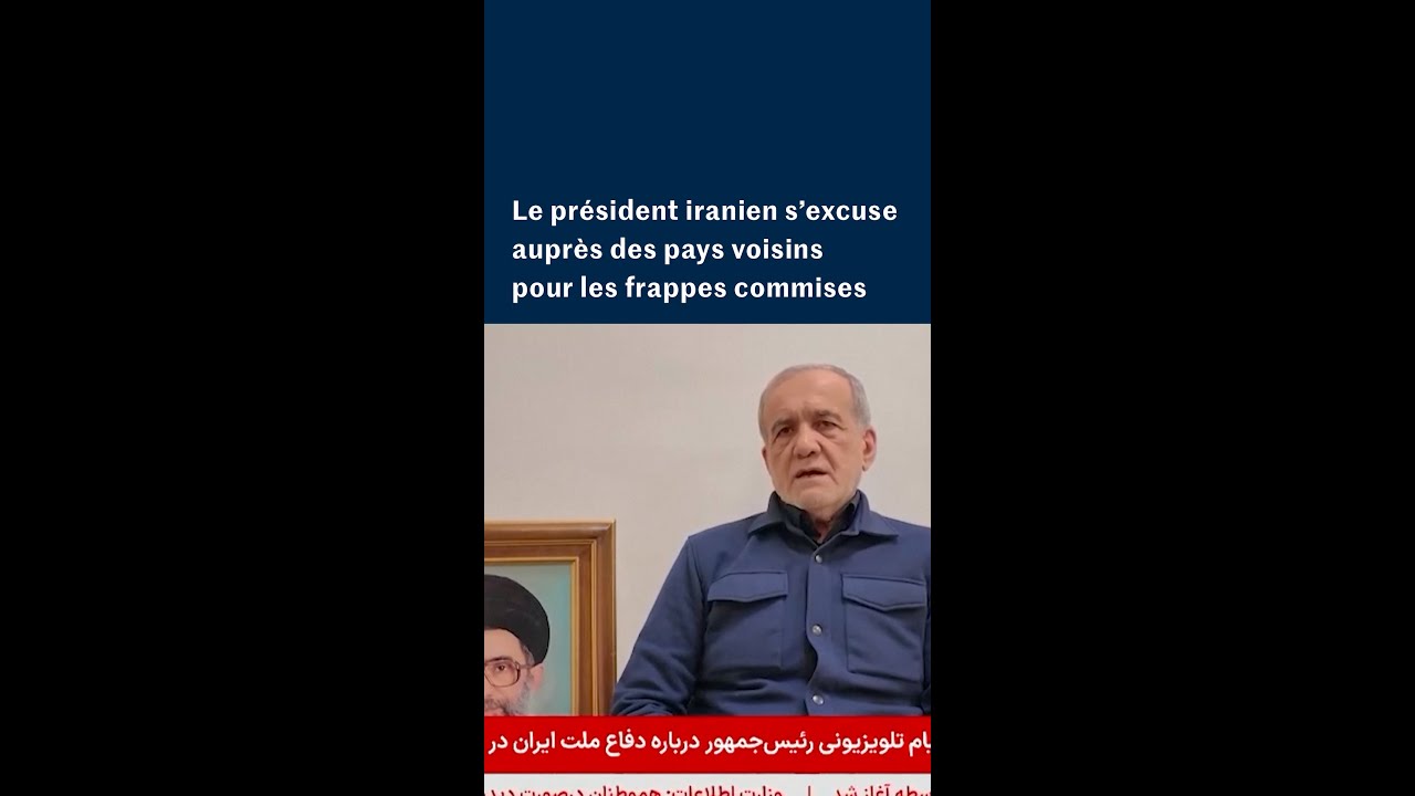 Le président iranien s’excuse auprès des pays du Golfe pour les bombardements commis par l’Iran