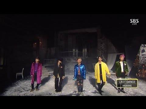 BIGBANG - 'LAST DANCE' 0115 SBS Inkigayo