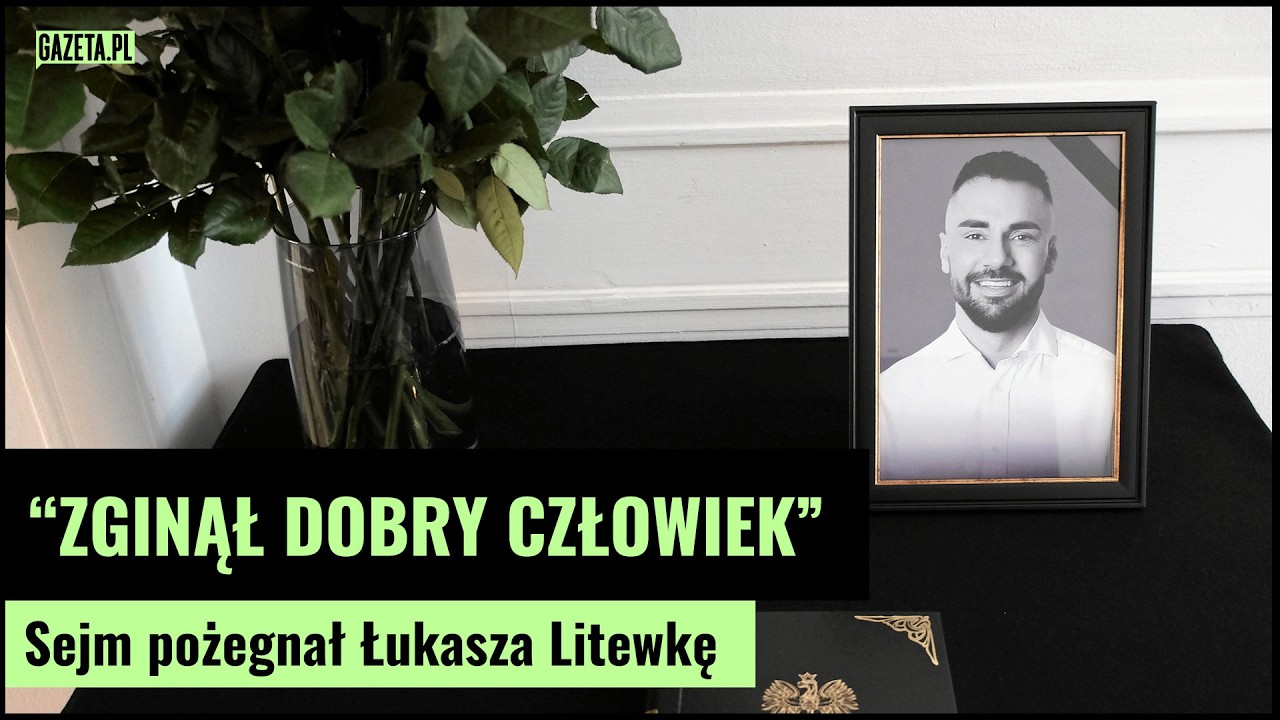 "Był człowiekiem o ogromnej wrażliwości". Wzruszające sceny w Sejmie