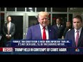 Trump fined again and warned of jail time for gag order violations  - 02:34 min - News - Video