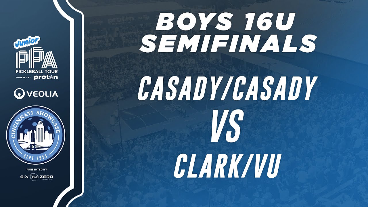 Casady/Casady v Clark/Vu at the Junior PPA Veolia Cincinnati Showcase