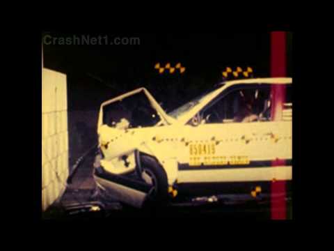 Видео краш-теста Audi 100 c3 1982 - 1991