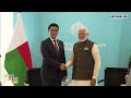 PM Modis Bilateral Talks with Madagascar President Rajoelina in Abu Dhabi | News9  - 02:21 min - News - Video