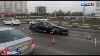 В Омске нашли владельца автомобиля, скрывшегося после страшного ДТП на улице Конева