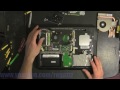 ASUS K40IN take apart, disassembly, how-to video (nothing left)