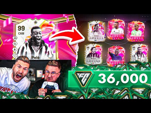 FUUUTTTIIEEESSS 😍 36.000 FC POINTS entscheiden UNSER FUTTIES Weekend League TEAM 😱 EA FC 25