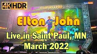 Elton John: Yellow Brick Road Farewell Tour, Saint Paul, Minnesota, Minneapolis, Concert - 4K