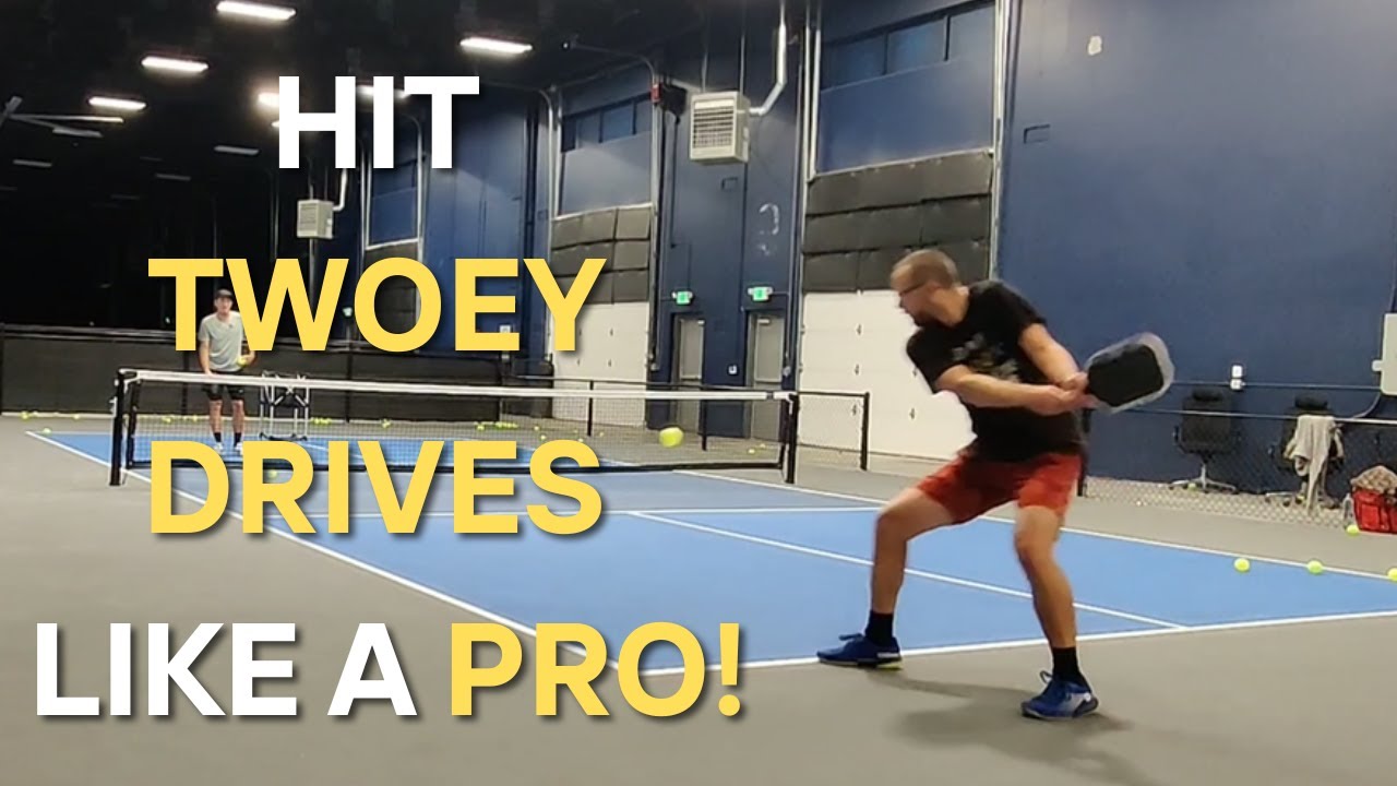 Mastering TWOHANDED DRIVES with a Pickleball Pro: Pickleball Tips