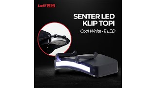 Pratinjau video produk TaffLED Senter Klip Topi LED Clip Headlamp 11 LED - M1801