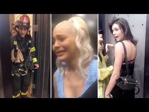Kylie Jenner Gets Trapped in Elevator With Kendall Jenner | Full Video