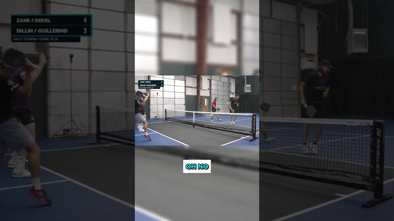 This point in a Pros vs 5.0s episode is what we're here for 🙌 #pickleball #athlete #sports #explore