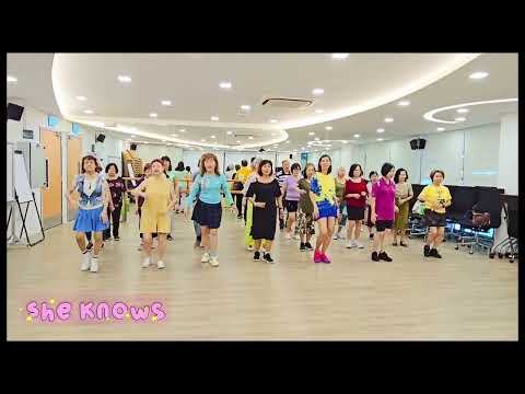 She Knows - Line Dance (Beginner)