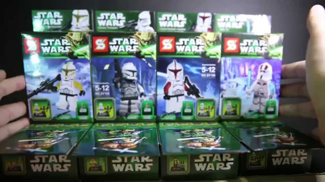 fake lego star wars figures