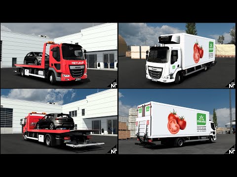 DAF LF Euro VI + Trailer v6.0