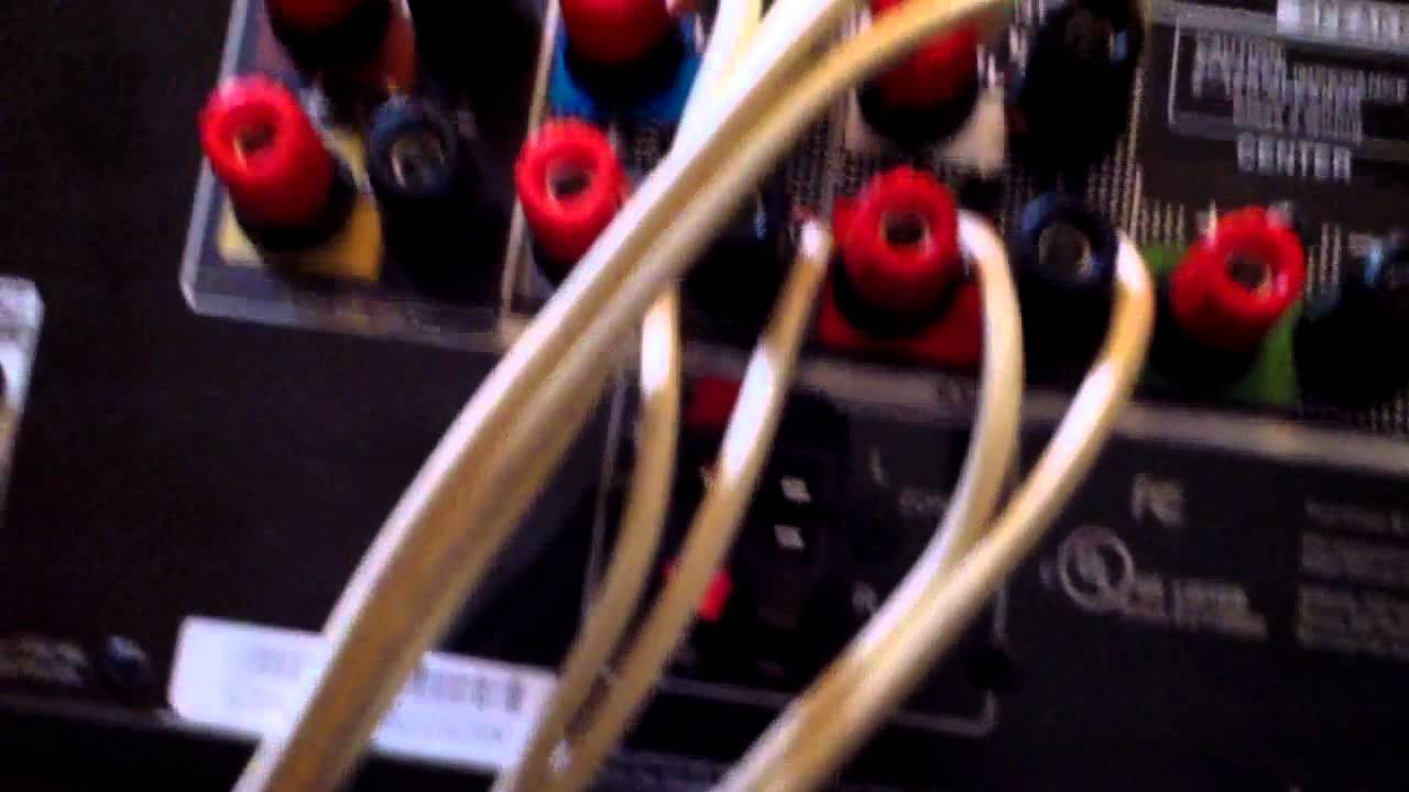 HOW TO CONNECT ONKYO RECEIVER PT1 - YouTube bose acoustimass audio in cable wire diagram 