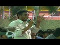 Chandrababu interacts with an unemployed youth