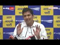 Saurabh Bhardwaj Press Conference: पंजाब-दिल्ली में AAP की सरकार को गिराने की साजिश | Elections  - 11:35 min - News - Video