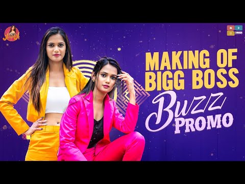 Ariyana Glory shares making visuals of Bigg Boss Buzz promo shoot Ariyana Glory shares making visuals of Bigg Boss Buzz promo shoot