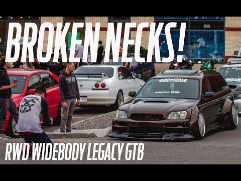 Took the Legacy to a car meet! BROKEN NECKS!