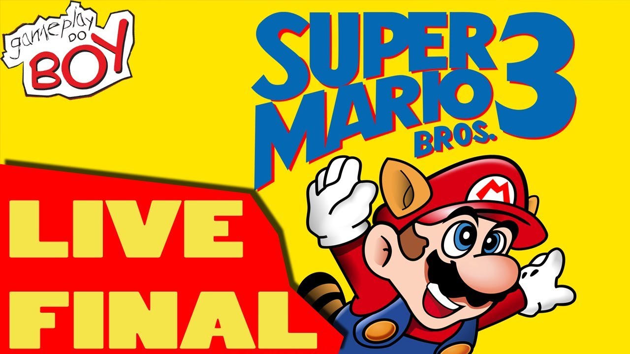 LIVE! Super Mario Bros 3 - Parte FINAL - Gameplay do Boy