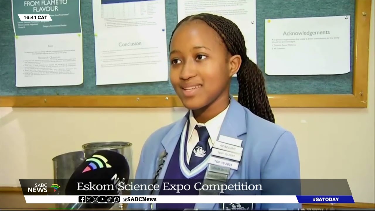 Food dehydration system scoops gold at Eskom science expo competition