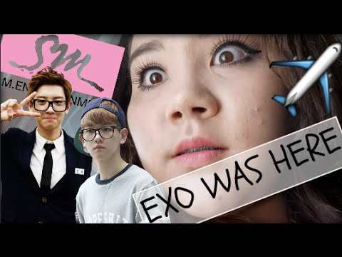 IN THE SAME AIRPORT AS SM TOWN (EXO)?!