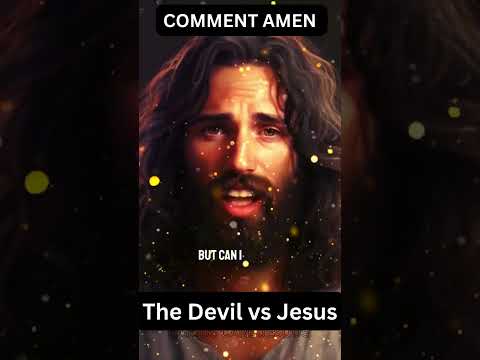 The Devil vs Jesus #jesus #jesuschrist #god  #biblicalaffirmations #motivation #godmessage #love